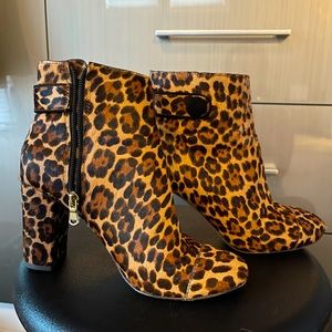 Ann Taylor Leopard hair boot